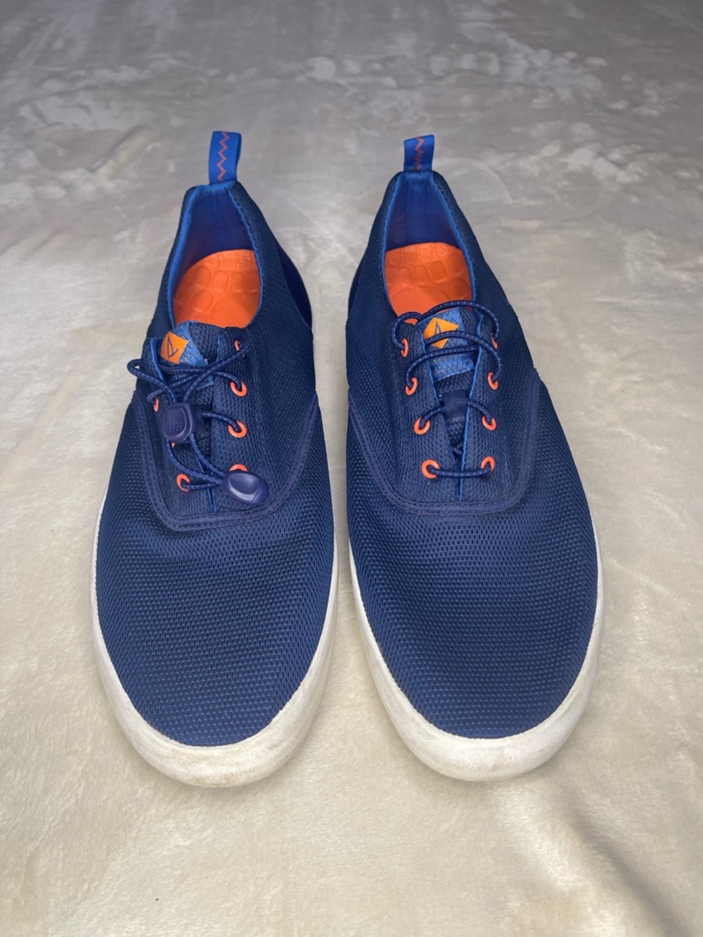 Sperry Flex Deck CVO Men’s Mesh Sneakers Blue Size 11 Comfort Shoes